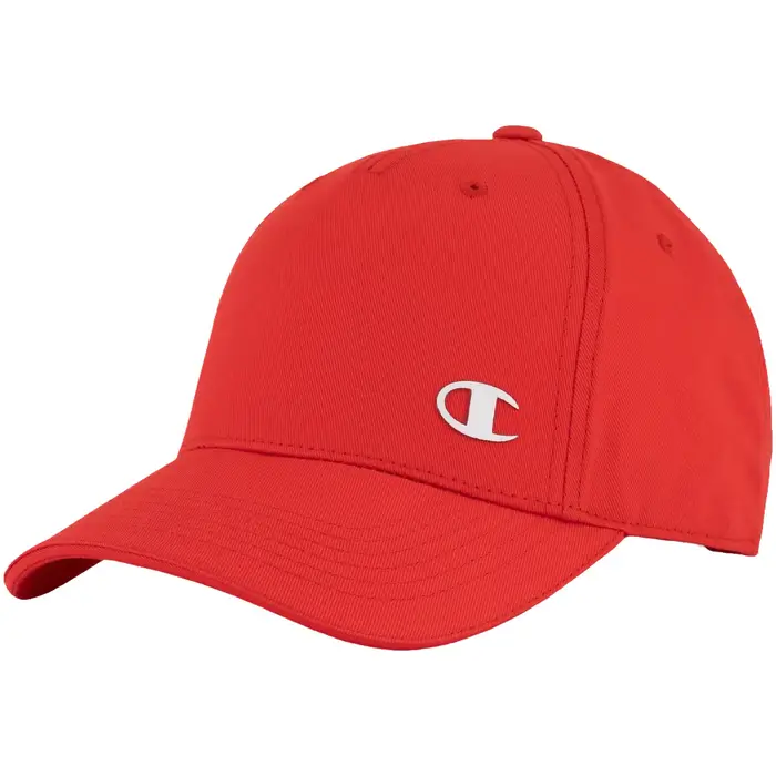 Cappellino Champion CAPPELLO VISIERA MICRO LOGO JUNIOR Rosso