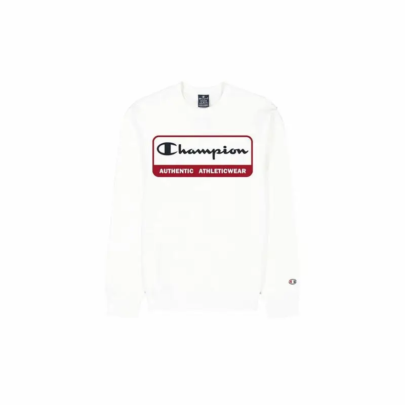 Felpa senza Cappuccio Uomo Champion Legacy Bianco | Champion