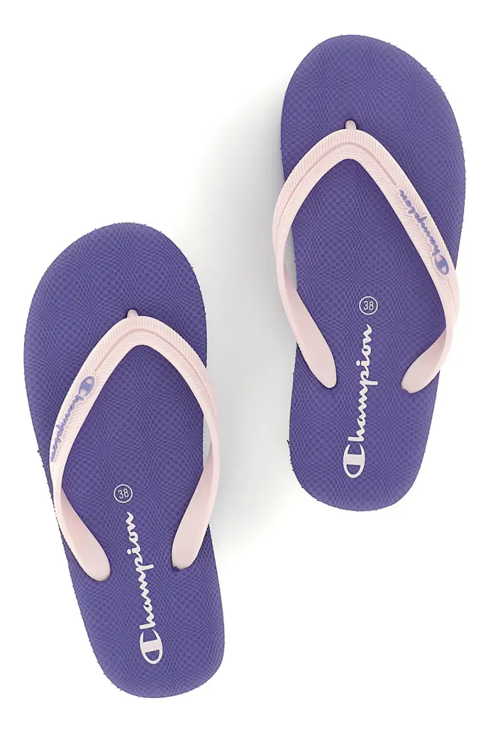 Infradito viola con fascetta rosa Champion Big classic evo ii [LAVANDA]