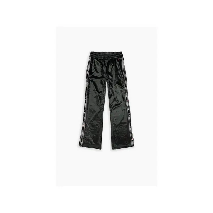 Champion Pantalone Palestra Ciniglia Con Bottoni Nero Donna