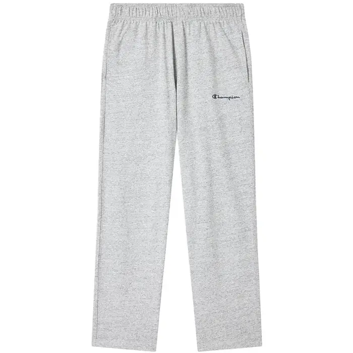 Champion Pantaloni PANTALONE IN JERSEY CON FONDO DRITTO ICONS Grigio