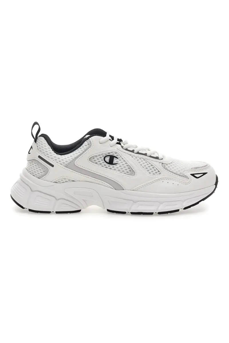 CHAMPION Scarpe da uomo bianche da running in mesh RT25 Mesh [BIANCO]