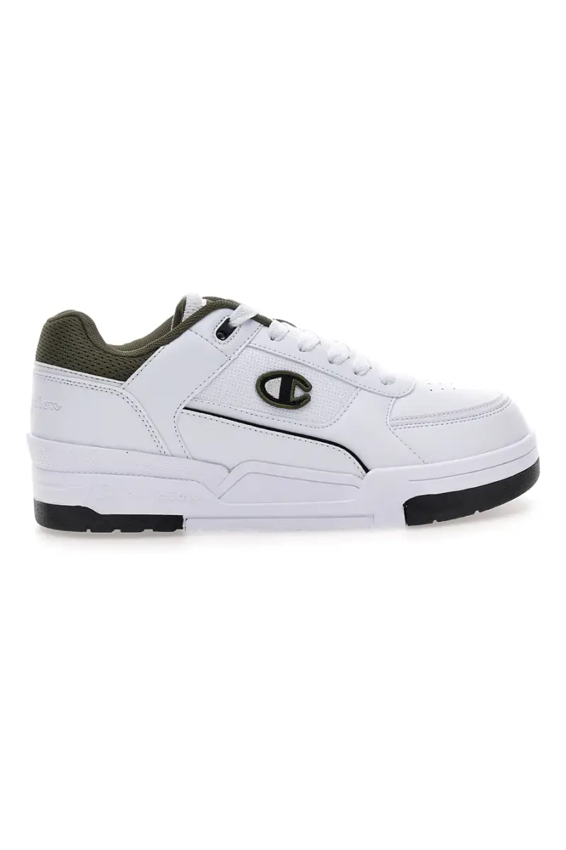CHAMPION Sneakers bianche con dettagli verde e nero RD18 HERITAGE LOW [BIANCO]