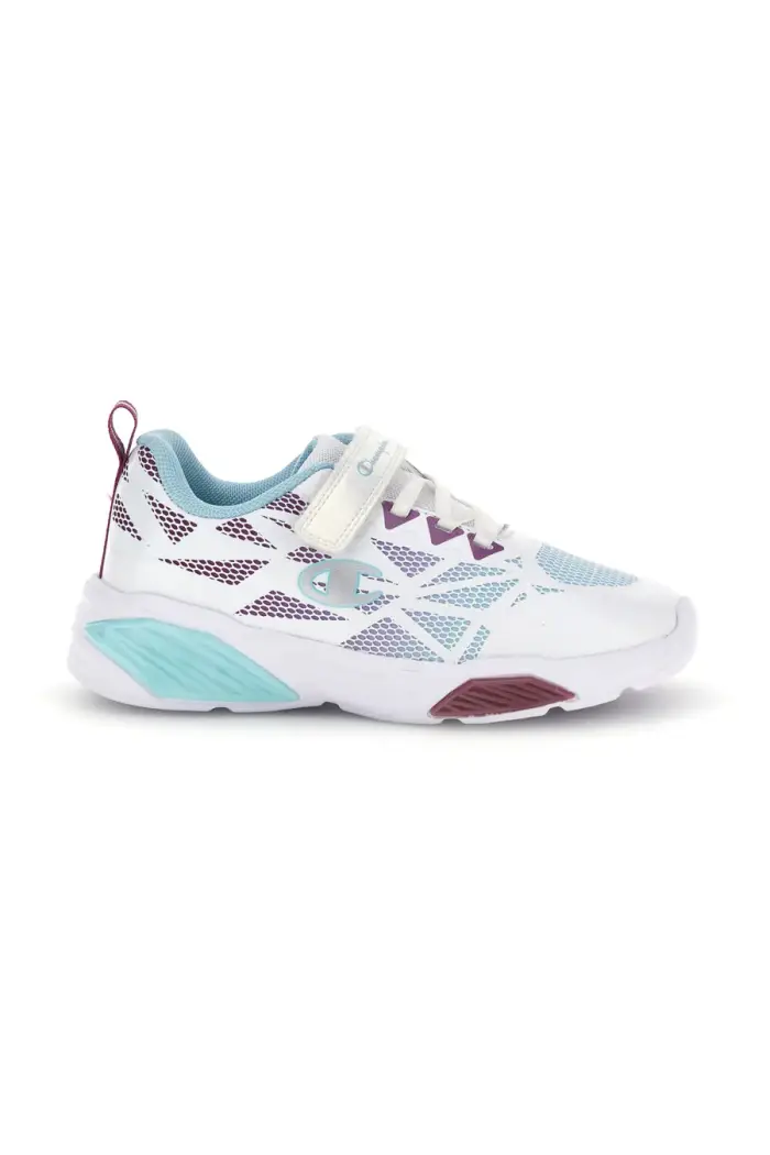 Sneakers bianche con luci LED Champion WAVE TRI G PS [BIANCO]