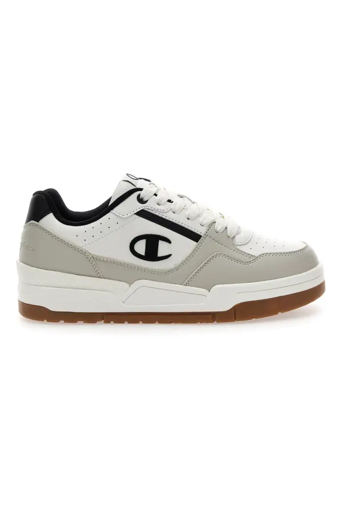 CHAMPION Sneakers bianche e grigie Rd18 Heritage Perf Low [ND]