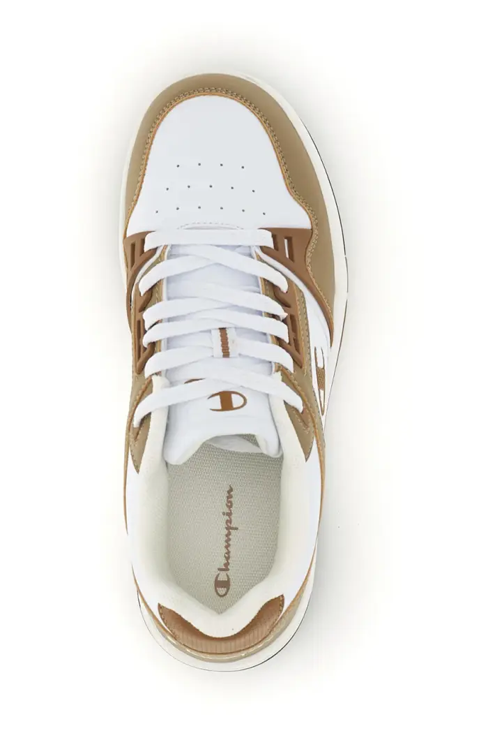 Sneakers bianche e marroni Champion RD18 Heritage [BIANCO
