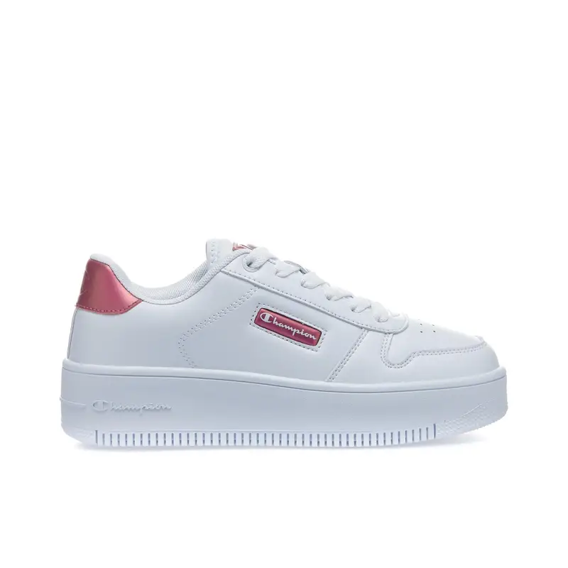 CHAMPION Sneakers da donna bianche con platform e logo