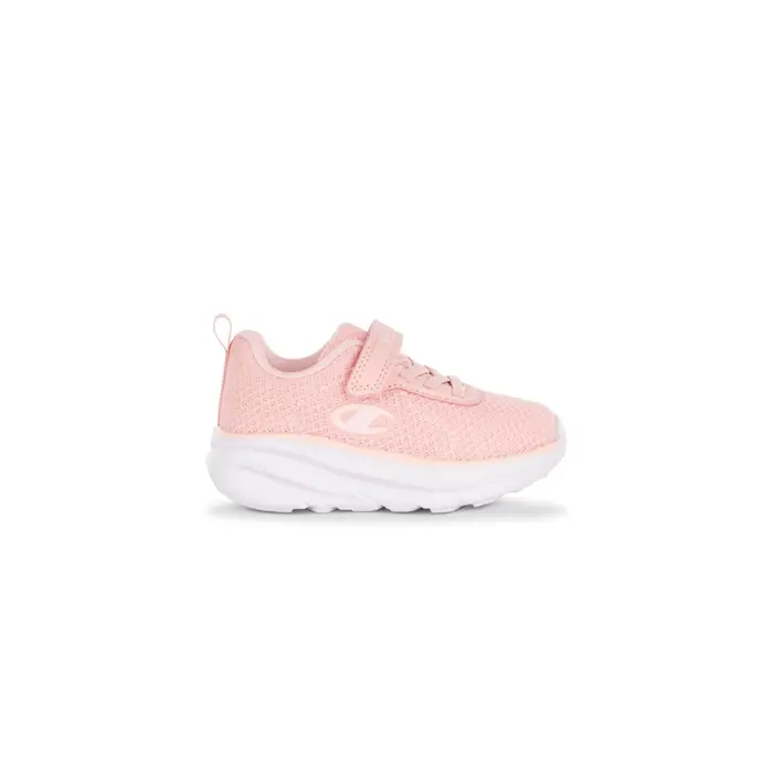 CHAMPION Sneakers da ginnastica rosa da bambina con chiusura a strappo