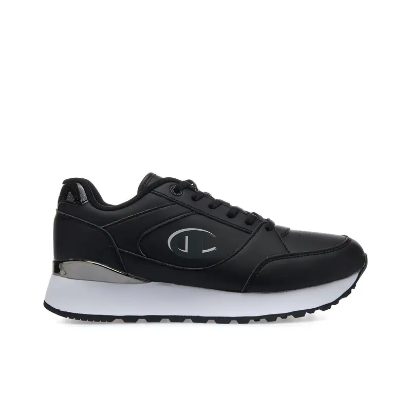 CHAMPION Sneakers donna nere da palestra con suola platform
