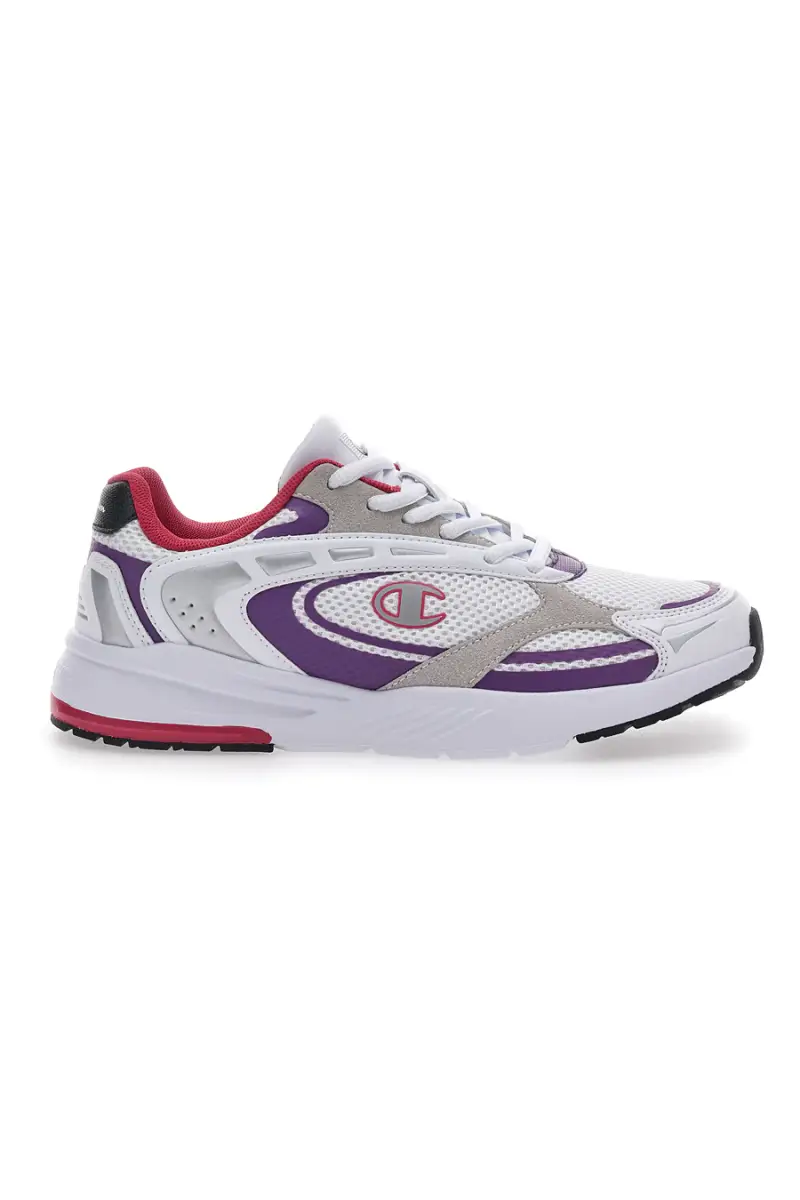 CHAMPION Sneakers Nere e Viola da Donna Champ 2K [BIANCO