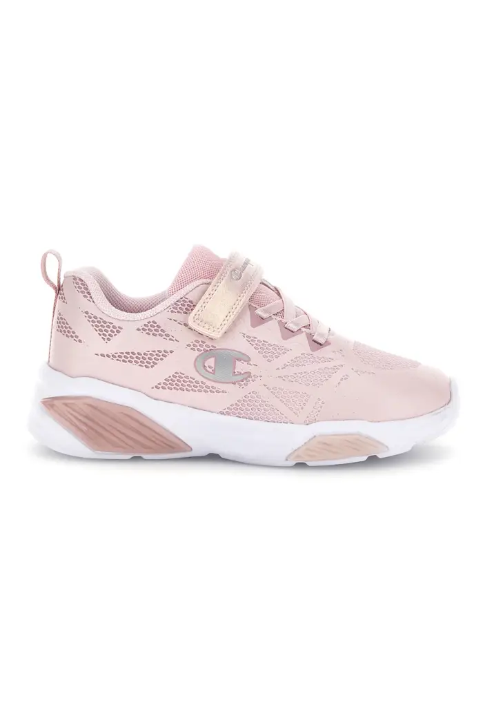 Sneakers rosa con luci LED Champion WAVE TRI G PS [ROSA]
