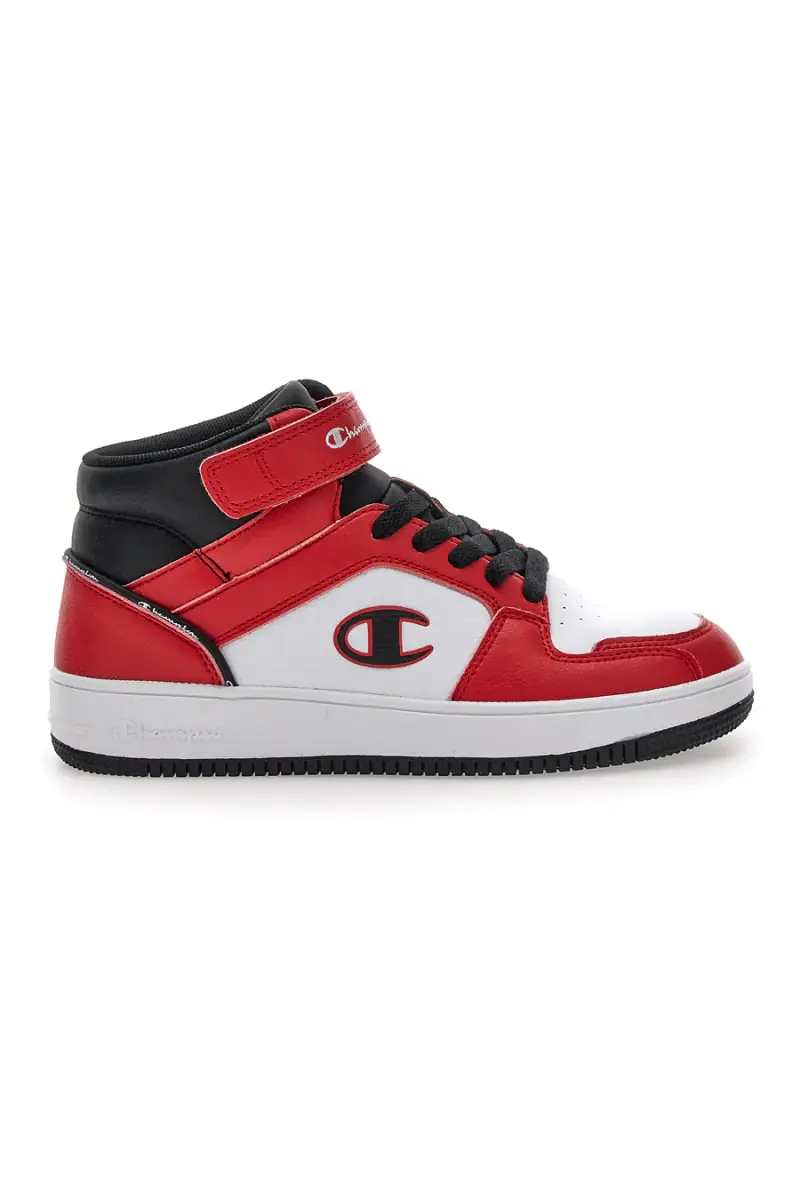 CHAMPION Sneakers Rosse e Bianche Rebound 2 Mid B Gs [ROSSO