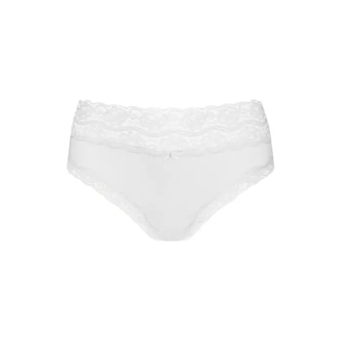 Perizoma a vita alta da donna Change Lingerie Dolly Hipster Blanc