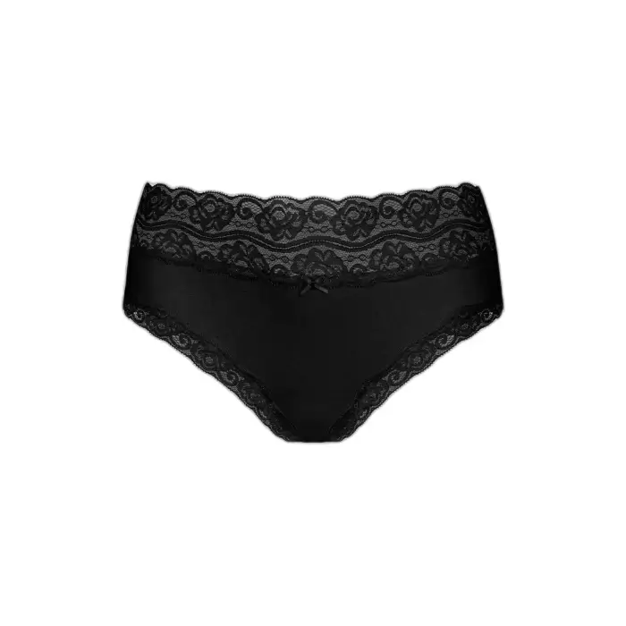 Perizoma a vita alta da donna Change Lingerie Dolly Hipster Noir
