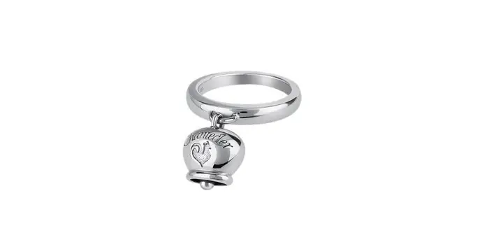 CHANTECLER Anello Et Voilà Campanelle - Argento