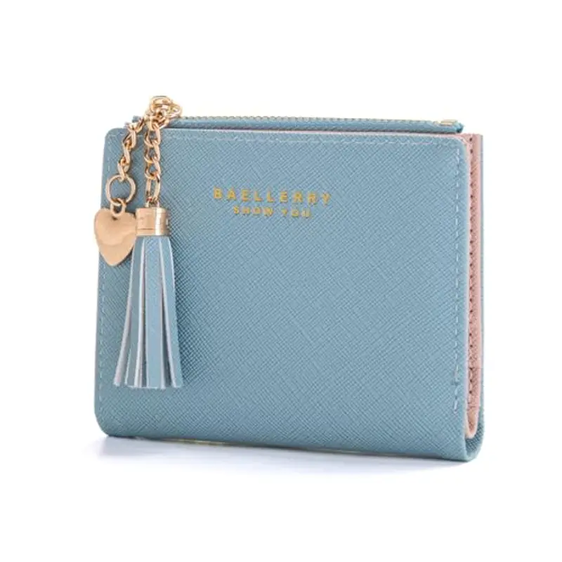 CHAOFANXI Portafogli Donna Blu 1598083