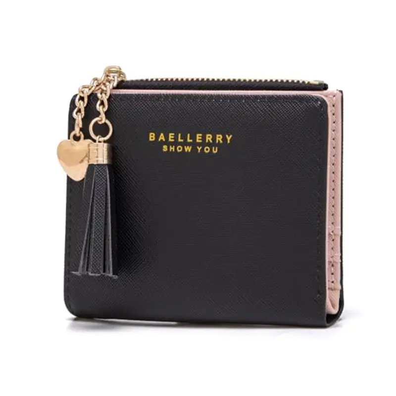 CHAOFANXI Portafogli Donna Nero 1068971