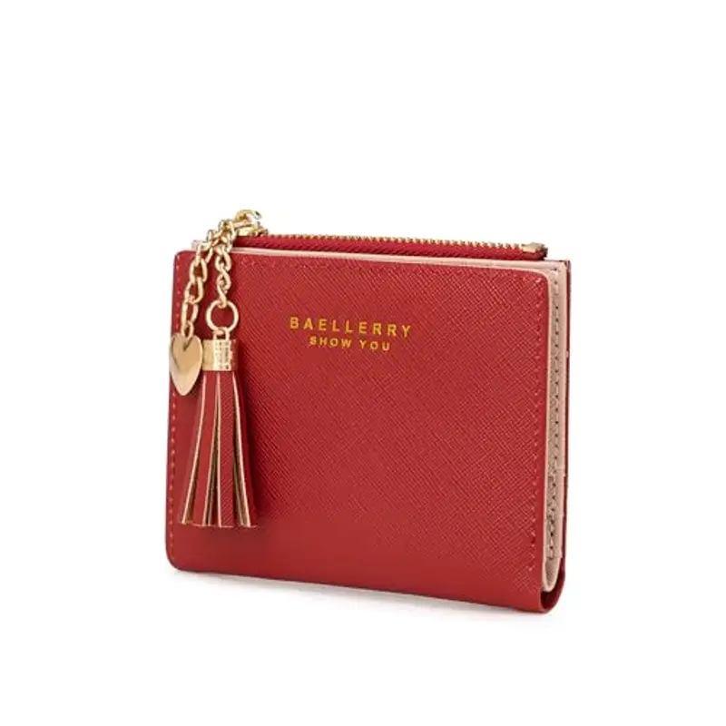 CHAOFANXI Portafogli Donna Rosso 1598086