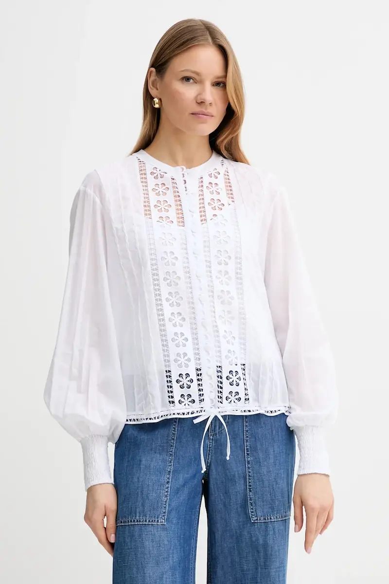 Charo Ruiz Ibiza camicia Donnelie donna colore bianco 251203