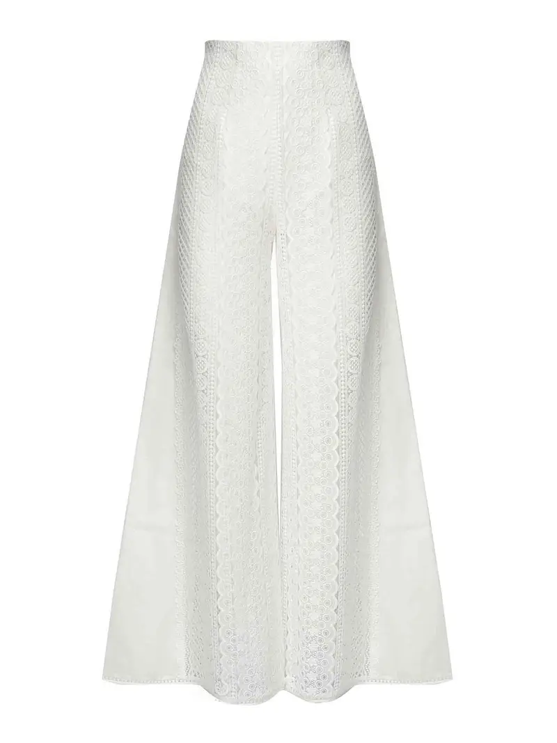 Charo Ruiz Pantaloni Orsie Bianco