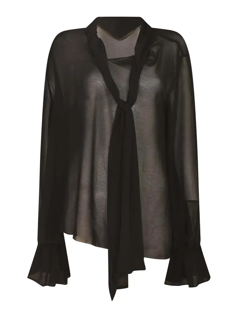 Chiara Boni La Petite Robe Camicia Nero