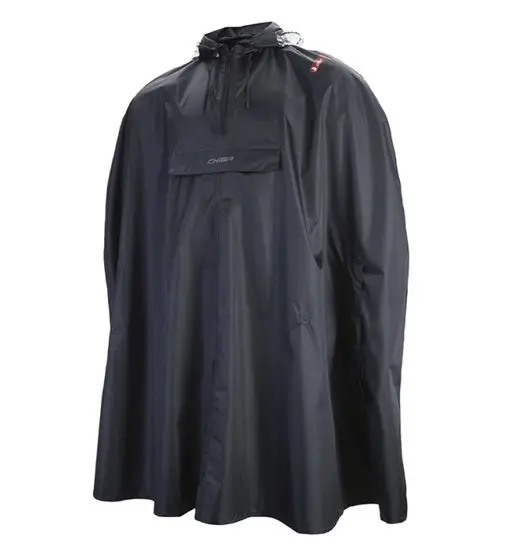 Chiba Poncho - giacca antipioggia Black