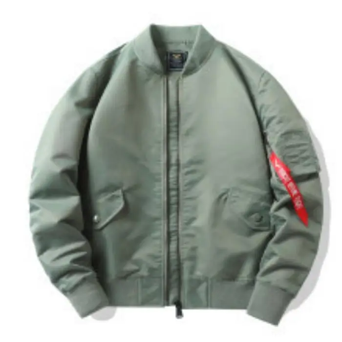 Giacca Bomber, Uniforme Scolastica, Giacca Militare, Abbigliamento da Lavoro Retrò Autunno e Inverno, Uniforme da Baseball per Uomo 6XL