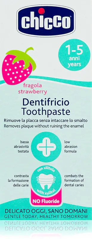 Chicco 1-5 anni dentifricio per bambini Fragola 50 ml