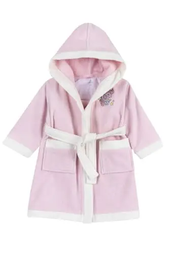 Chicco Accappatoio Bambino e Bambina, in Morbida Spugna 100% Cotone, con Cappuccio e Cintura, Designed in Italy
