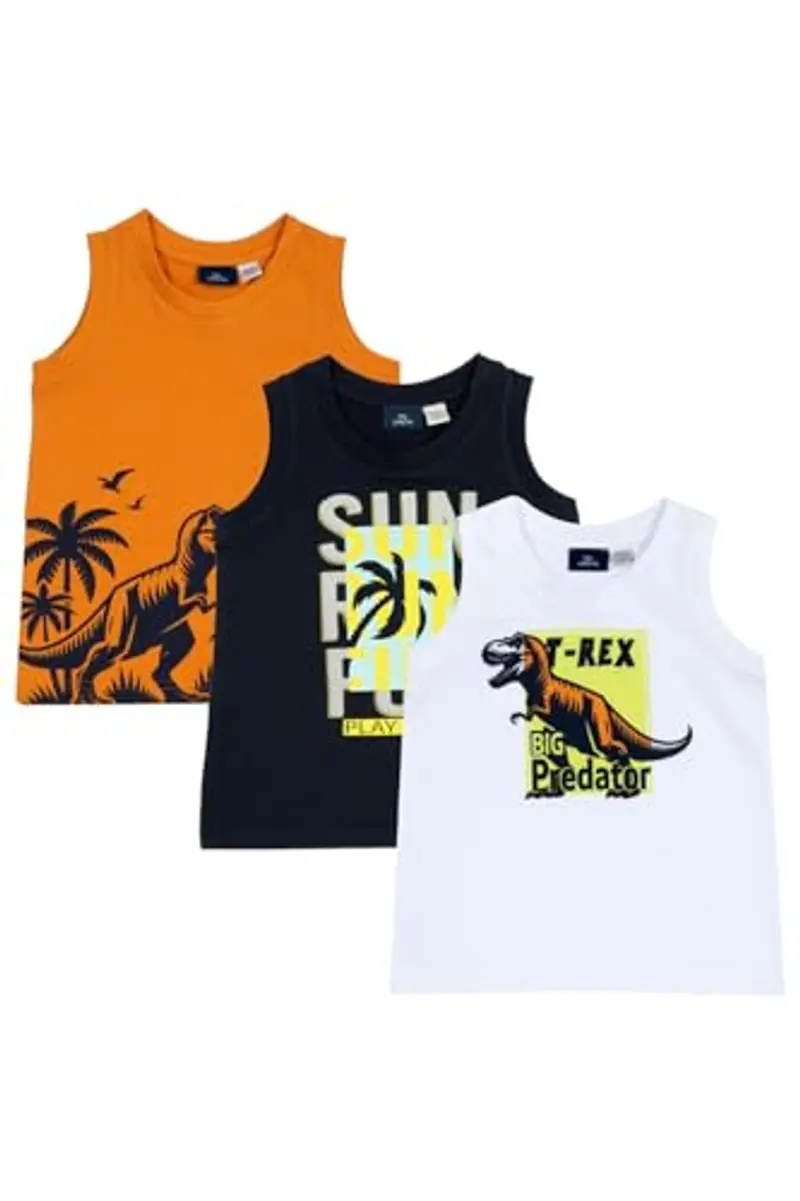 Chicco Canottiere Bambino Cotone Multicolore 4 Anni