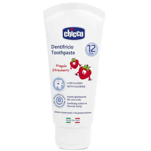 Chicco Dentifricio Al Fluoro 12m+ 50ml