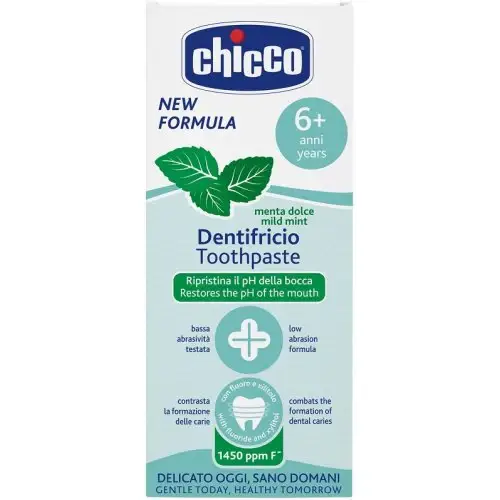 Chicco Dentifricio Menta Dolce 6+ Anni 50 ml
