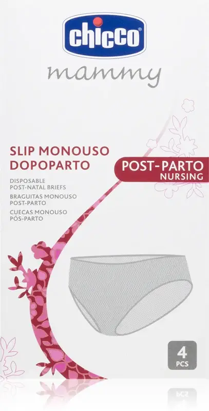 Chicco Mammy Slip Monouso Postparto 4 Unità