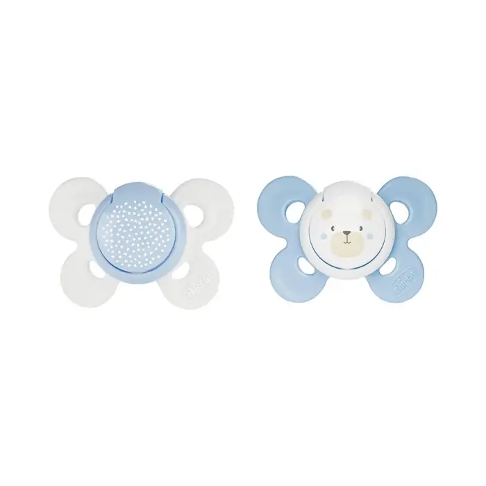 Chicco Physio Comfort 0-6m ciuccio ragazzo-Orso/Punti 2 pz