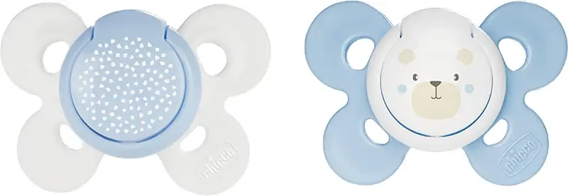 Chicco Physio Comfort 0-6m ciuccio ragazzo-Orso/Punti 2 pz
