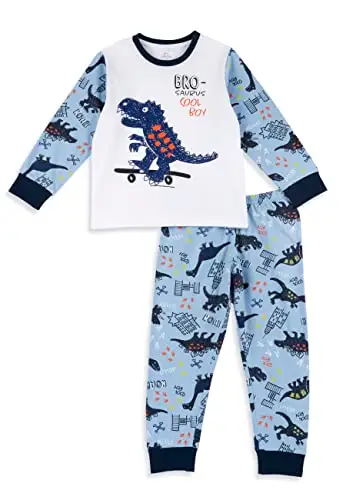 Chicco Pigiama Lungo con Draghetto in Cotone Leggero, Pigiama Bambino, Abbigliamento Bambino, Designed in Italy