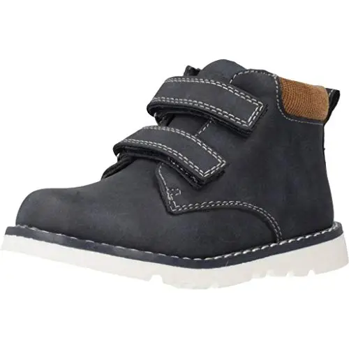 Chicco Polacchino Con Doppio Strappo Bambini e ragazzi, Blu 1, 23 EU