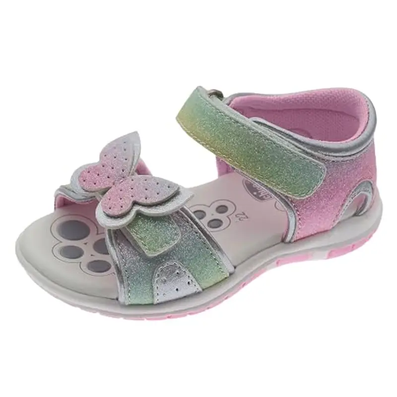 Chicco Sandali Bambina, con Chiusura con Doppio Strappo, Scarpe Bambine e Ragazze, Designed in Italy