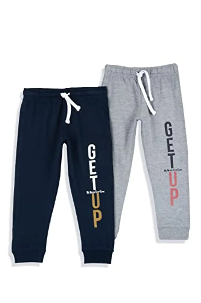 Chicco Set Pantaloni Lunghi in Felpa, Pantaloni Sportivi Bambini e Ragazzi, Blu, 8 Anni