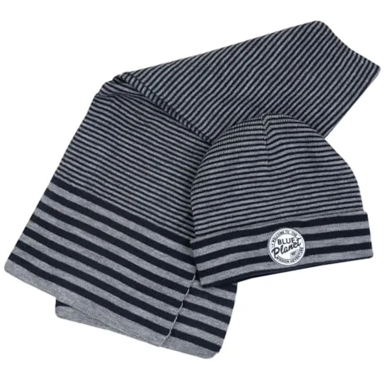 Chicco Set Sciarpa E Cappello, Cappello Invernale Unisex - Bambini e Ragazzi, Grigio (4)