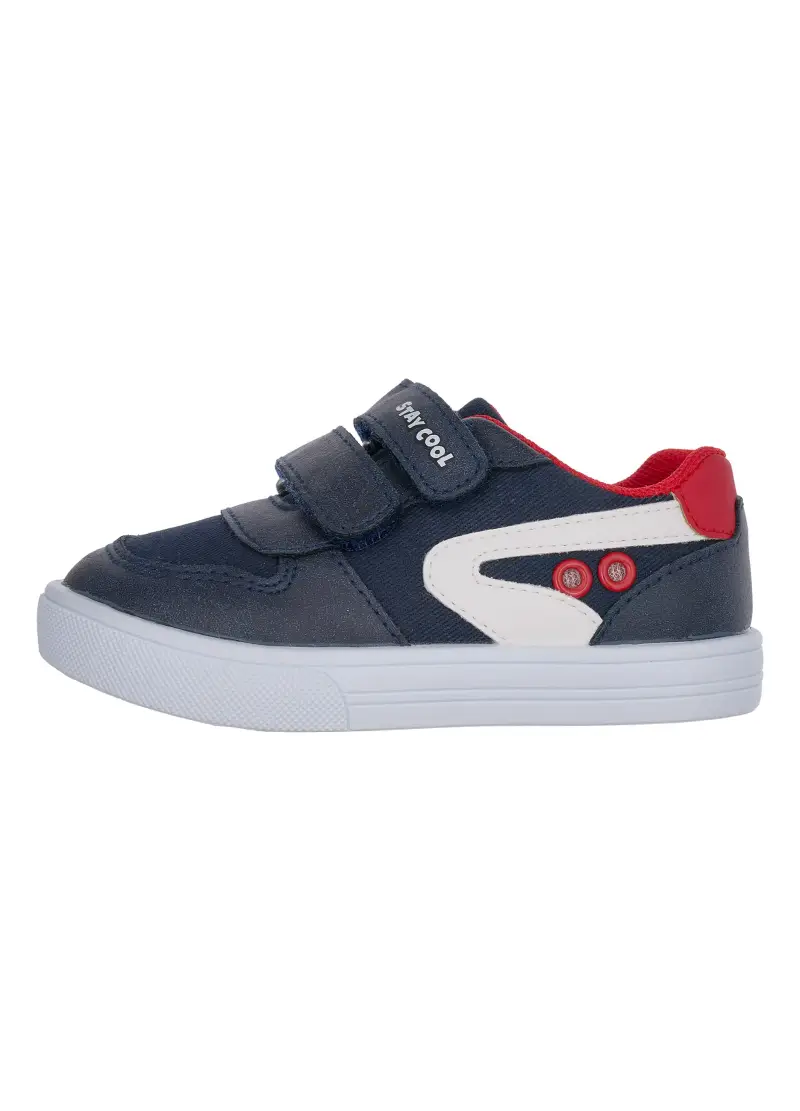 Chicco Sneakers Blu Con Chiusura A Strappo Per Bambini, Bambino, Multicolor