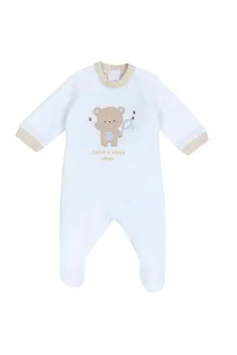 Chicco Tutina Neonato e Neonata, in Caldo e Morbido Tessuto, con Comoda Apertura sulla Schiena, Ideale per Primavera