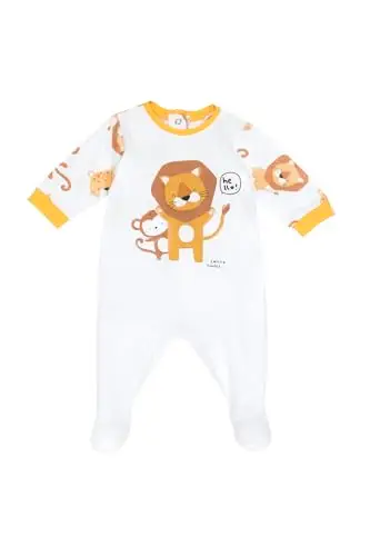 Chicco Tutina Neonato e Neonata, in Morbido e Leggero Cotone, con Comoda Apertura a Patello, Ideale per Primavera e