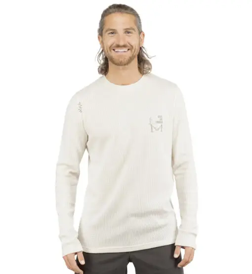 Chillaz Cuenca M - maglia a maniche lunghe - uomo White