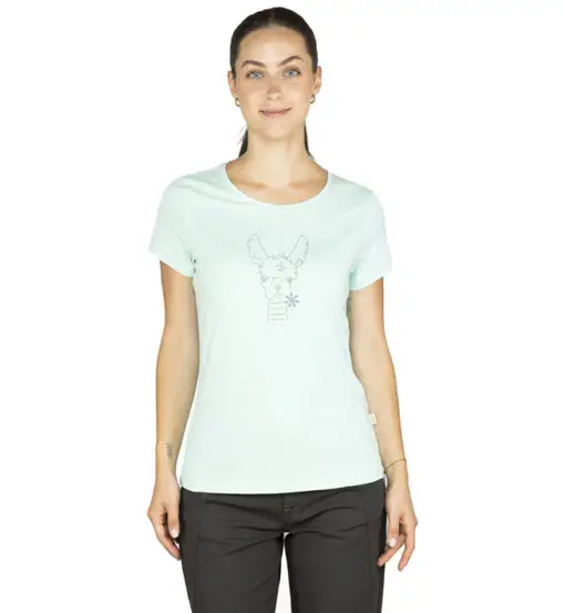Chillaz Gandia Happy Alpaca W - T-shirt - donna Blue
