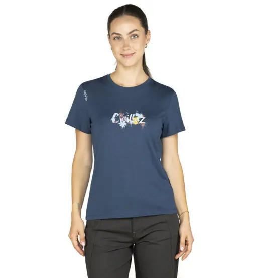 Chillaz Iseo Floral Vibes W - T-shirt - donna Blue