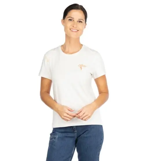 Chillaz Iseo Mountain Logo W - T-shirt - donna White