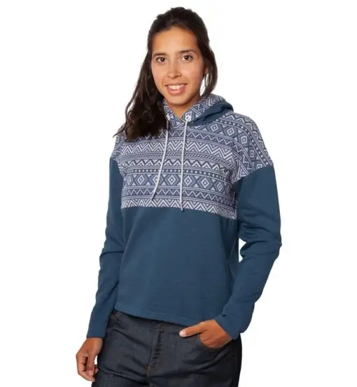 Chillaz Ontario W - felpa in pile - donna Blue