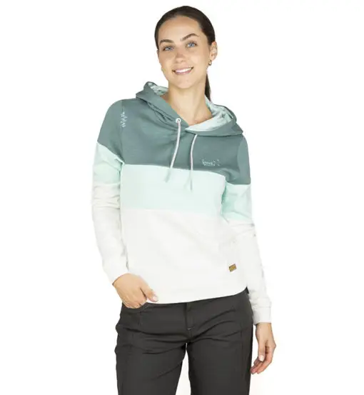 Walchsee Search Respect W - felpa con cappuccio - donna White