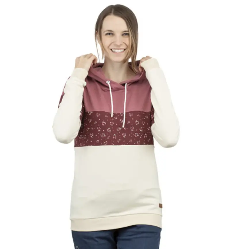 Chillaz Walchsee W - felpa con cappuccio - donna Beige